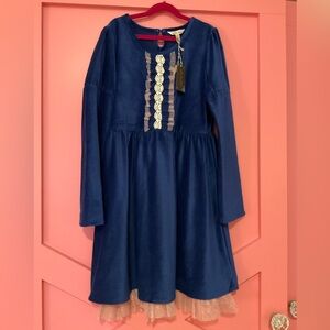 Matilda Jane Blue Dress Size 16 New with Tag